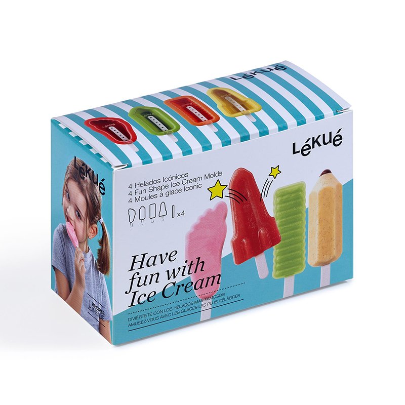 Lékué Kit 4 Helados Icónicos - Imagen 