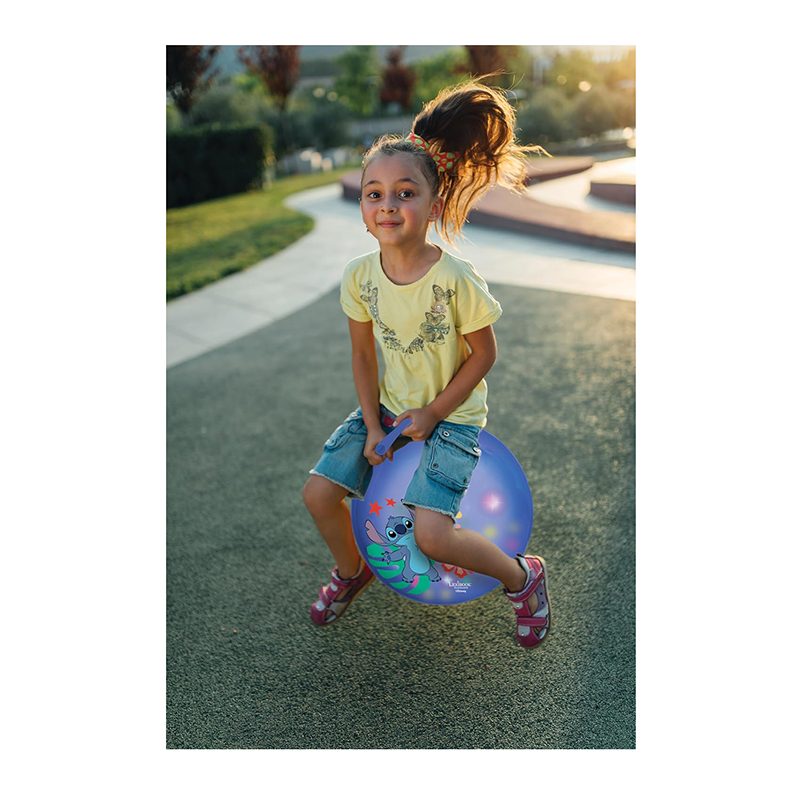 Stitch Pelota Saltarina Electrónica Hinchable 45cm - Imatge 2