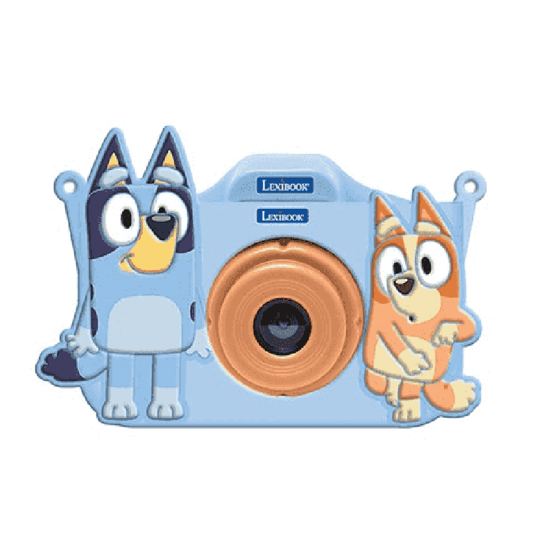 Cámera de fotos Infantil Bluey con protección