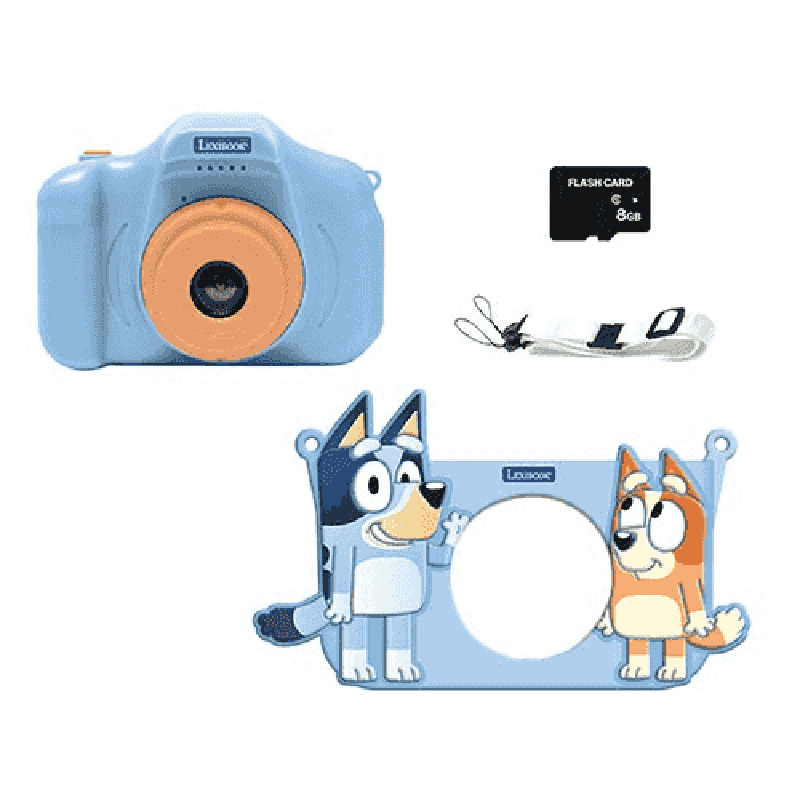 Cámera de fotos Infantil Bluey con protección - Imagen 2