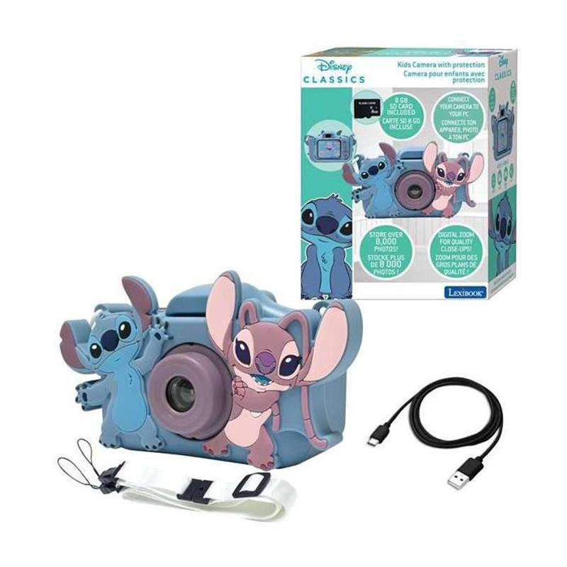Stitch Cámara Fotos infantil con Protección