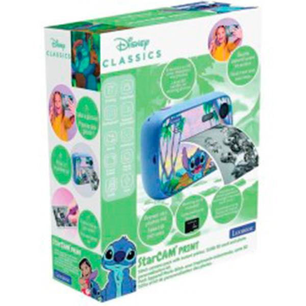 Lexibook Stitch Cámara Infantil Instantánea Starcam Print Stitch - Imagen 1