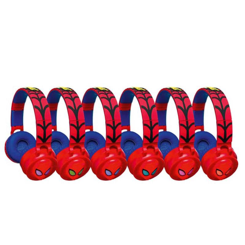 Spiderman Auriculares Bluetooth con Luces - Imagen 4