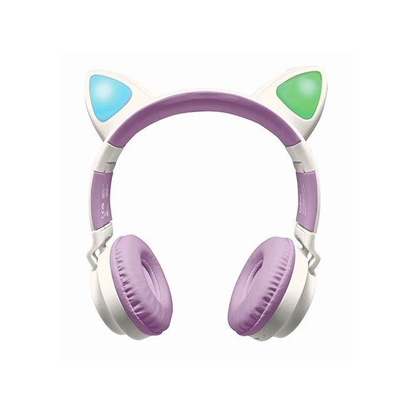 Lexibook Auriculares Infantiles Orejas Gato 2en1 Bluetooth