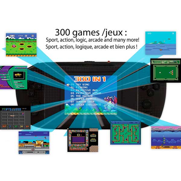 Consola Power Cyber Arcade 300 Juegos - Imatge 1