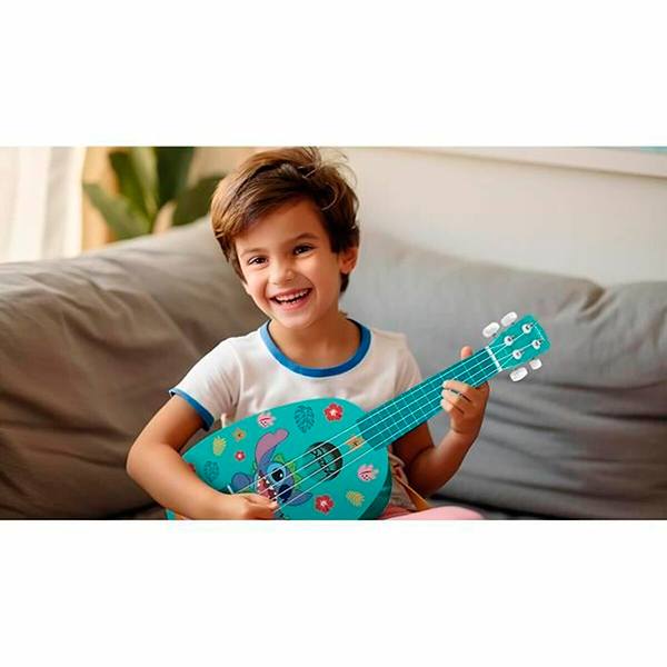 Stitch Ukelele de Madera Infantil 53cm - Imagen 