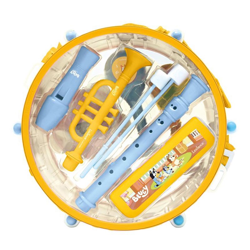 Bluey Conjunto musical 7 instrumentos infantiles - Imagen 1