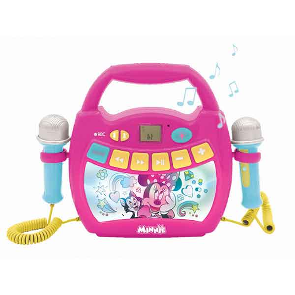 Minnie Altavoz Karaoke Infantil con 2 Microfonos - Imagen 1