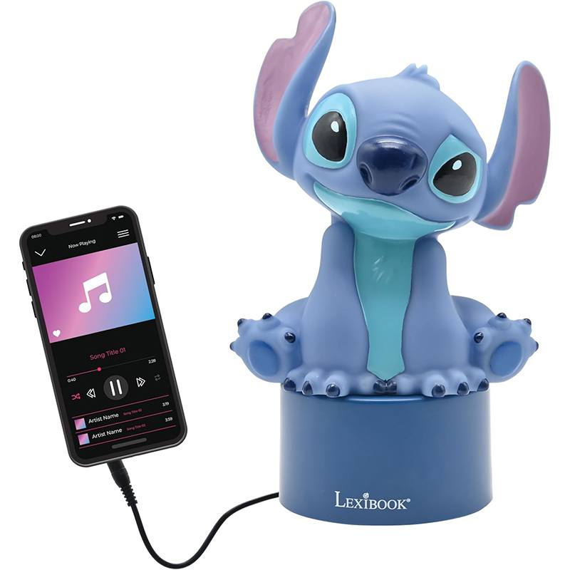 Stitch Luz Nocturna con Altavoz - Imatge 4