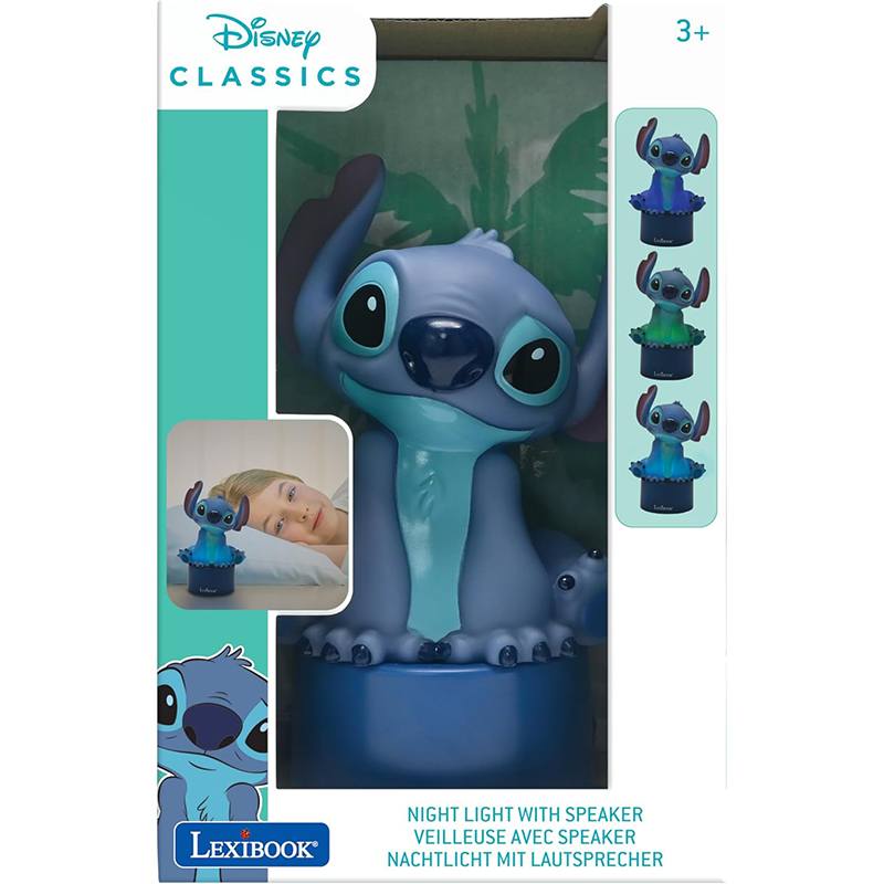 Stitch Luz Nocturna con Altavoz - Imagen 