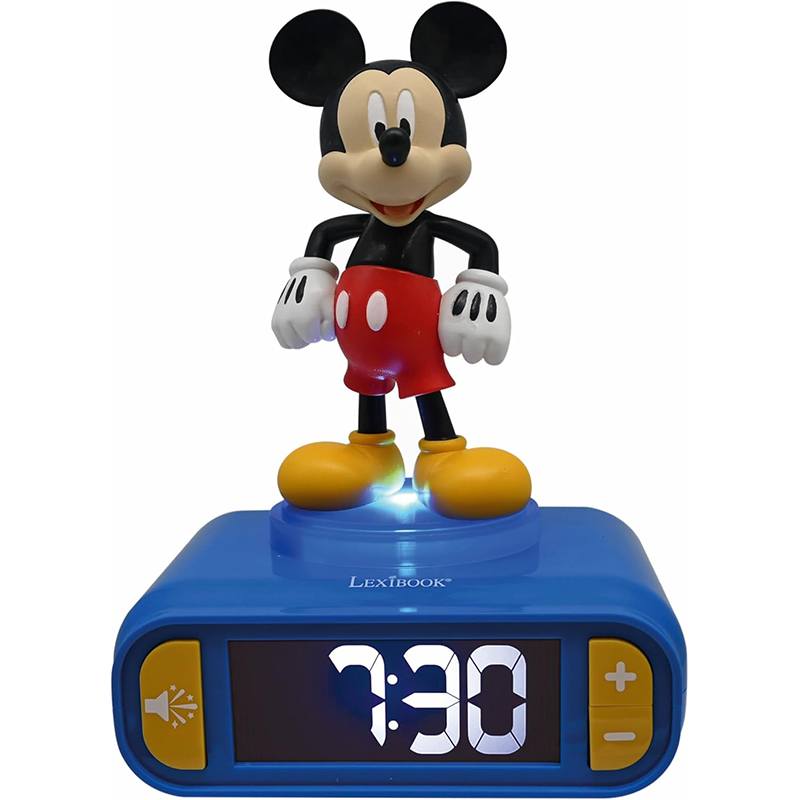 Mickey Despertador com Luz Noturna - Imagem 