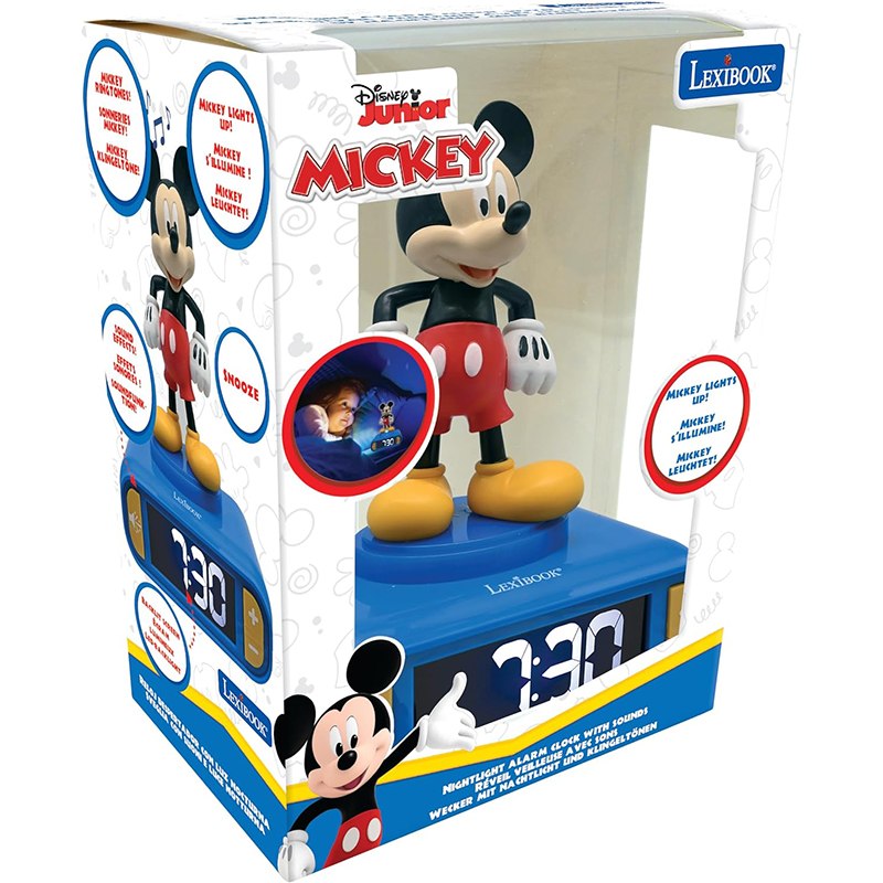 Mickey Despertador con Luz Nocturna - Imagen 3