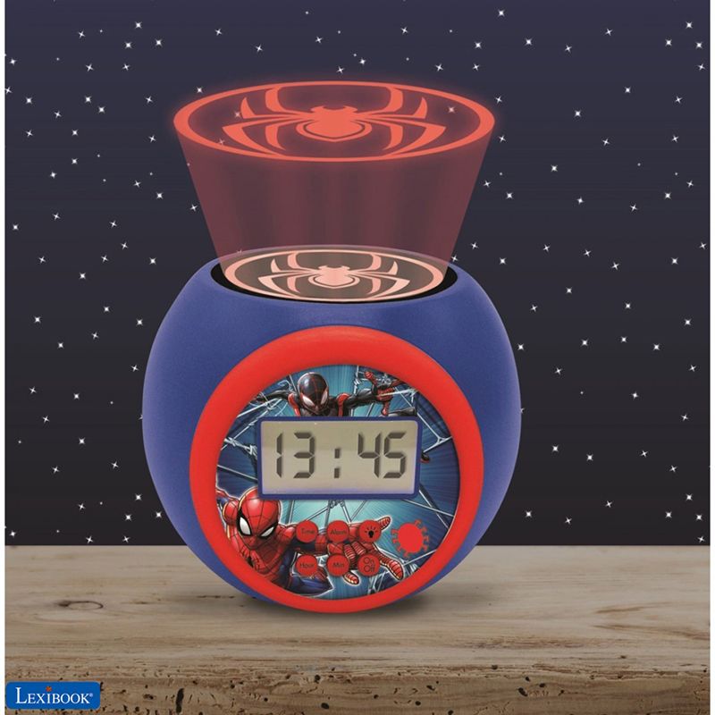Spiderman Reloj Despertador con Proyector - Imatge 1