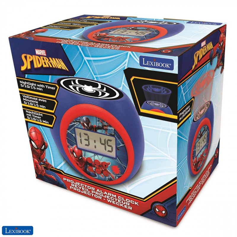 Spiderman Reloj Despertador con Proyector - Imatge 2