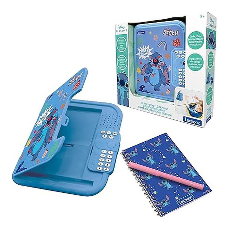 Disney Stitch Agenda y Diario Secreto electrónico infantil - Imagen 1