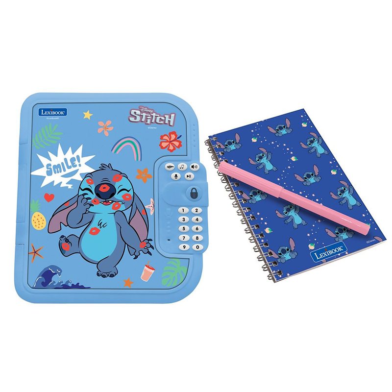 Disney Stitch Agenda y Diario Secreto electrónico infantil - Imagen 2