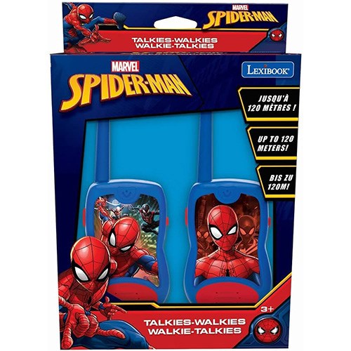 Spiderman Walkie Talkies Infantiles 120m - Imagen 1