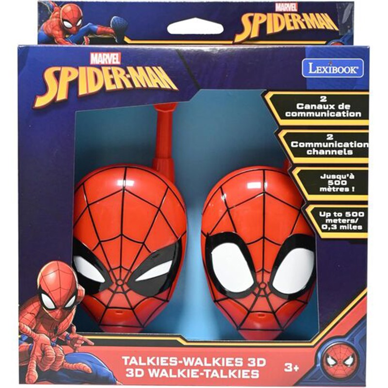 Spiderman Walkie Talkies 3D infantiles - Imagen 1