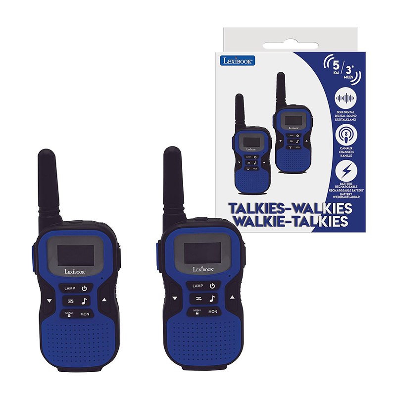 Walkie Talkies Azules Alcance 5 Km