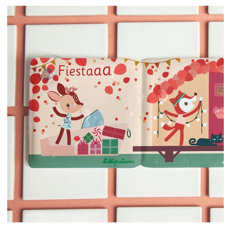 Lilliputiens Livro de Banho Mágico Fiestaaa - Imagem 4