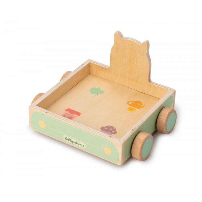 Lilliputiens Coche Picnic Arrastre y Clasificador Formas - Imagen 4