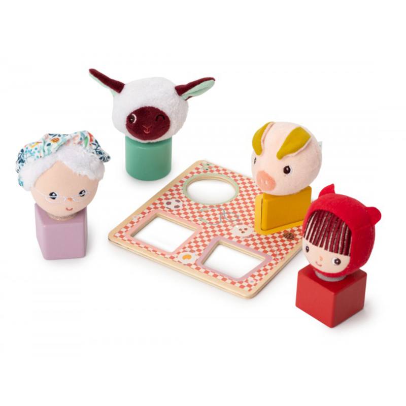 Lilliputiens Coche Picnic Arrastre y Clasificador Formas - Imagen 6