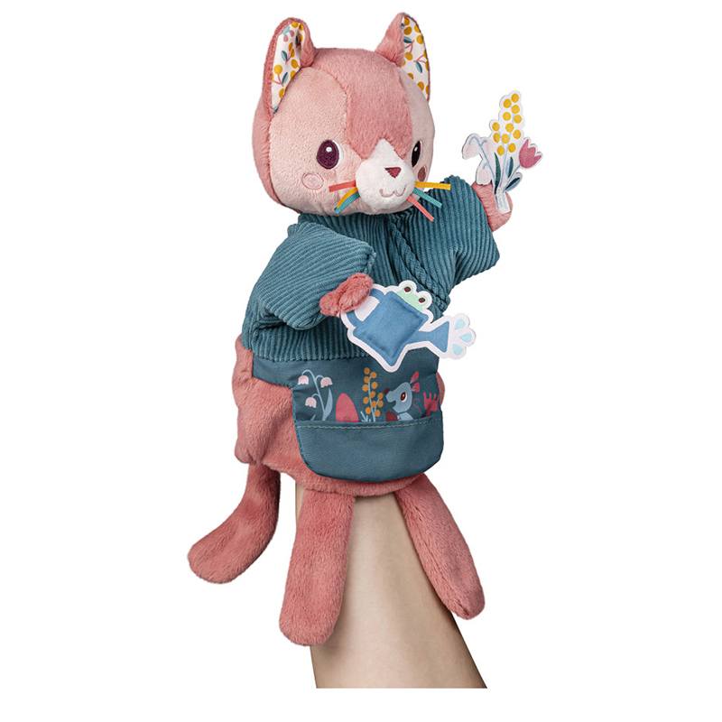 Lilliputiens Marioneta de Mano Jeanne la Gata - Imagen 1