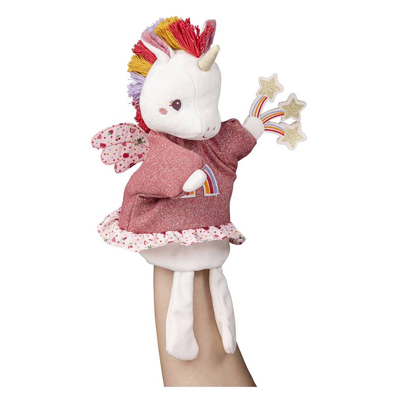 Lilliputiens Marioneta de Mão Lena o Unicórnio - Imagem 1