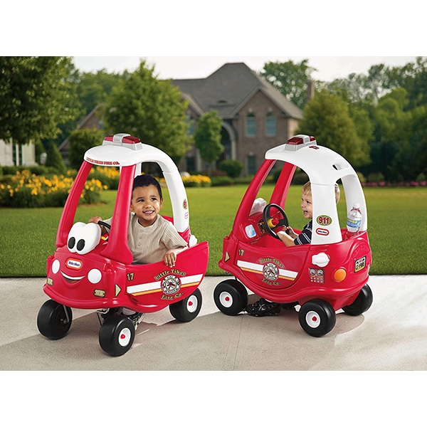 Little Tikes Fire Ride 'n Rescue Cozy Coupe Ride-On - Imagem 2