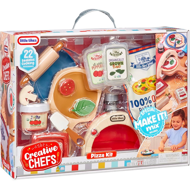 Conjunto Creative Chefs Pizza Kit