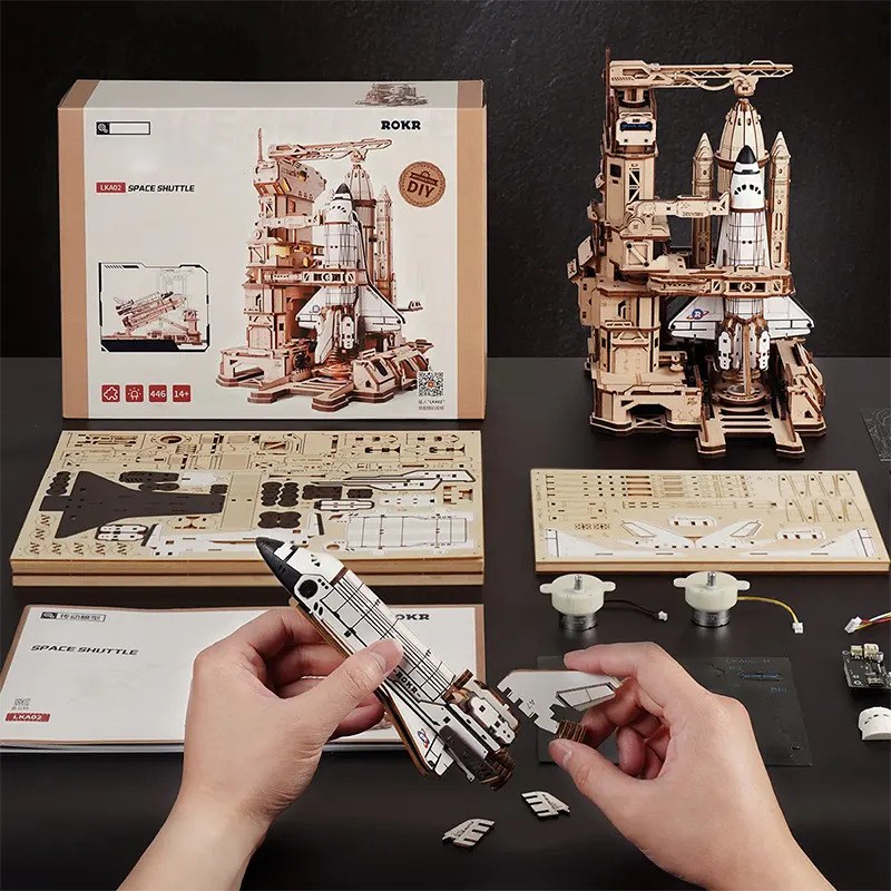 Kit Miniatura DIY - Maqueta Lanzadera Espacial Space Shuttle 446p - Imagen 1