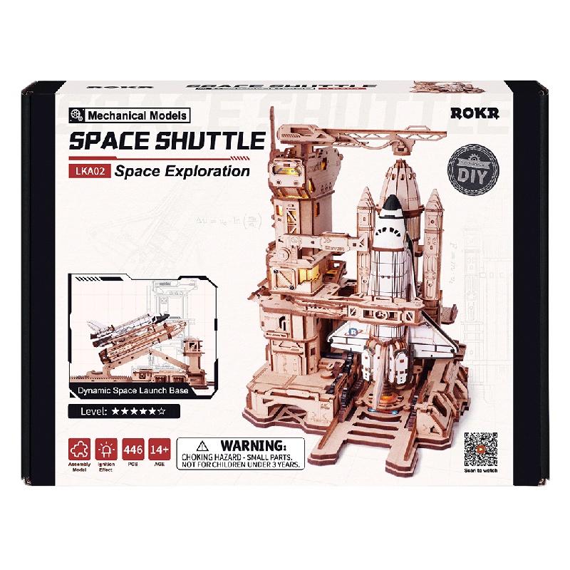 Kit Miniatura DIY - Maqueta Lanzadera Espacial Space Shuttle 446p - Imagen 4