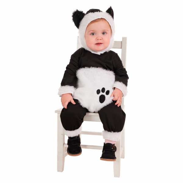 Disfraz Bebe Panda 6-12 meses - Imagen 1