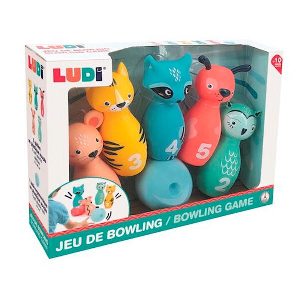Ludi Juego de Bolos Animales