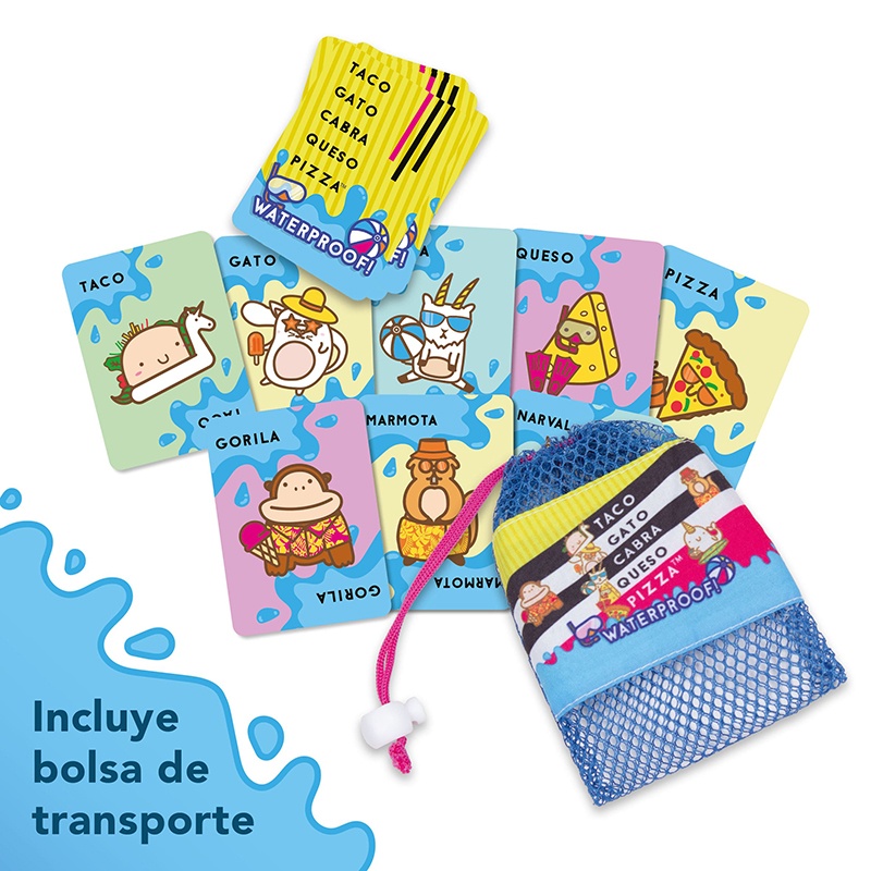 Juego de cartas Taco Gato Cabra Waterproof - Imagen 3