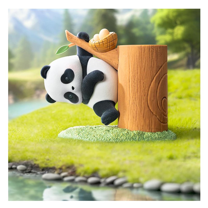 Panda Roll Fruit Tree Climbing Figura Surpresa - Imagem 3