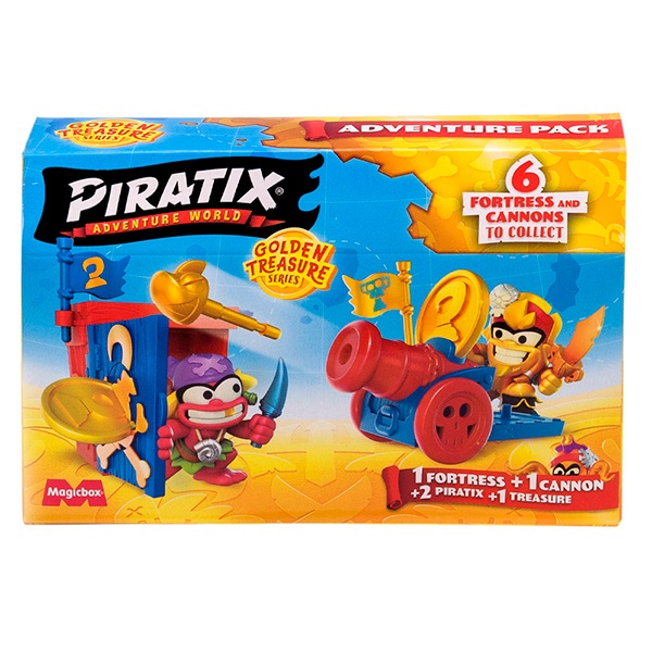 Piratix Adventure Pack Golden Treasure - Imagen 1