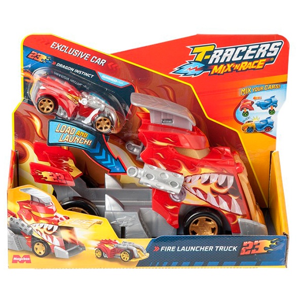 T-Racers Fire Launcher Truck - Imagen 1