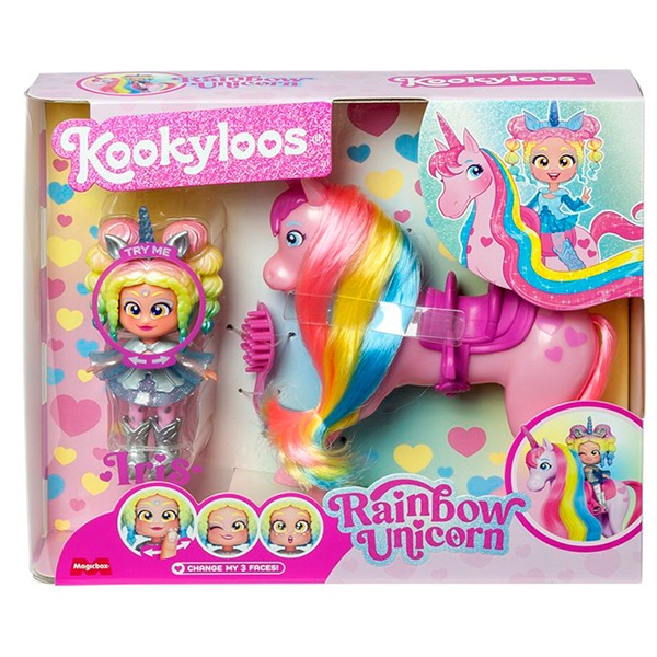 Kookyloos Rainbow Unicorn - Imagem 1