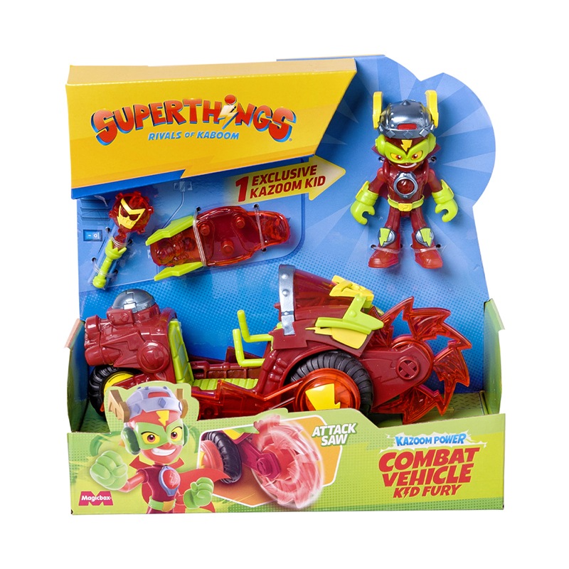 SuperThings Combat Vehículo Kid Fury - Imagen 1