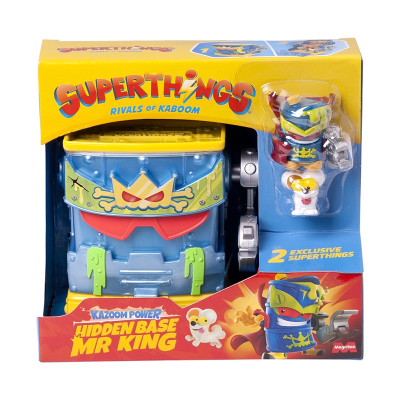 MAGIC BOX - SuperThings Hidden Base Mr King SuperThings Hidden Base Mr King