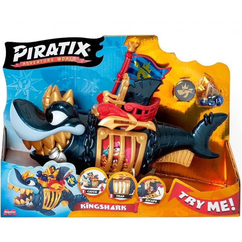 Piratix Kingshark Golden Teeth - Imagen 1