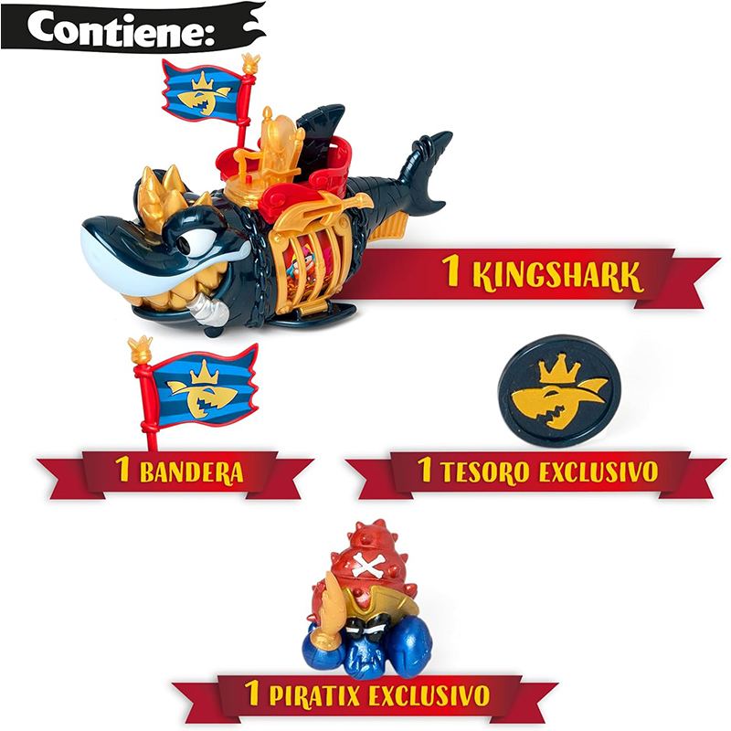 Piratix Kingshark Golden Teeth - Imagen 4