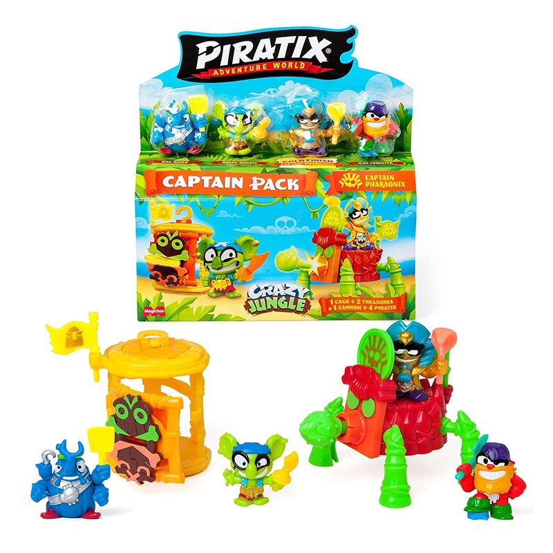 Piratix Crazy Jungle Captain Pharaonix