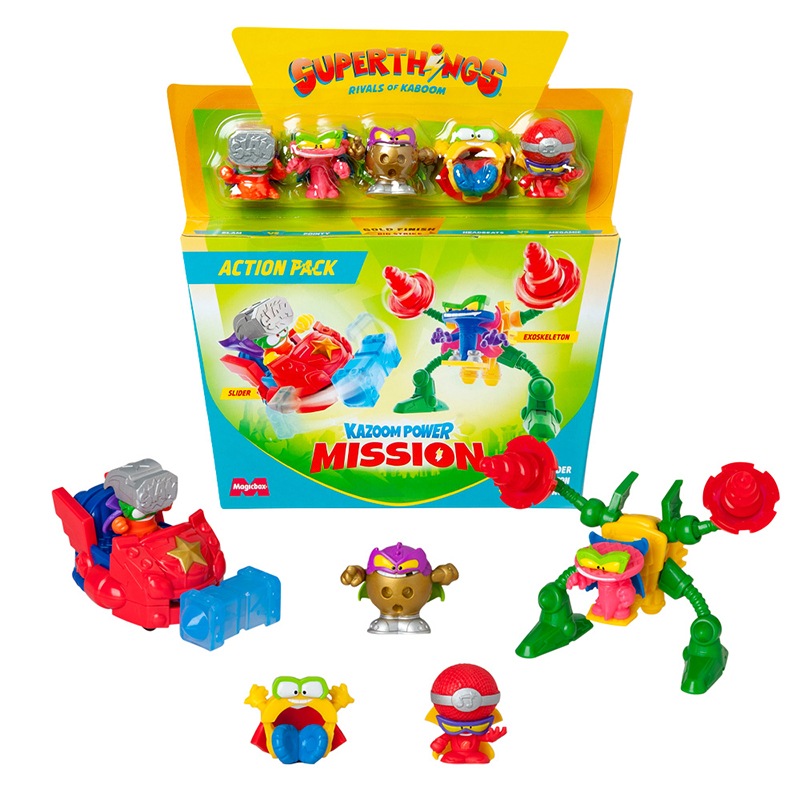 SuperThings Kazoom Power Mission Action Pack Big Strike
