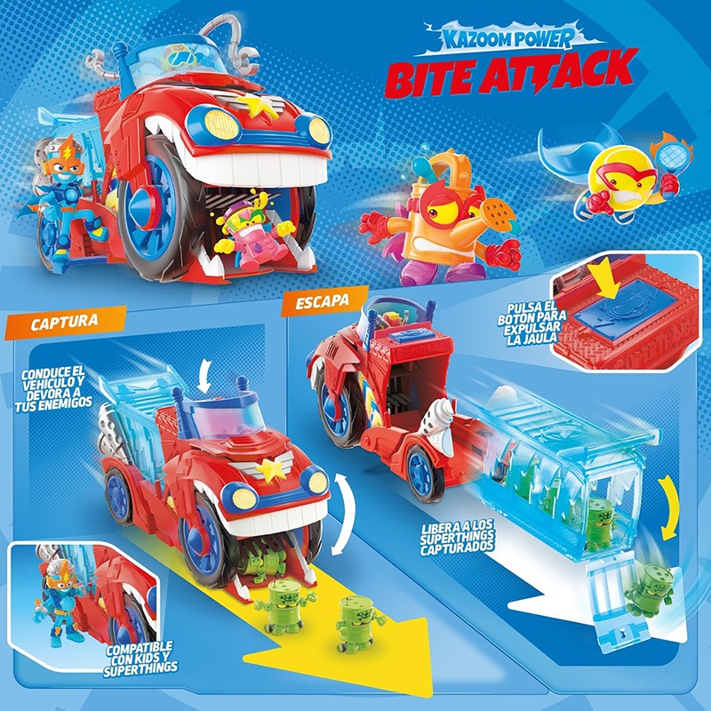SuperThings Kazoom Power Bite Attack - Imagem 3