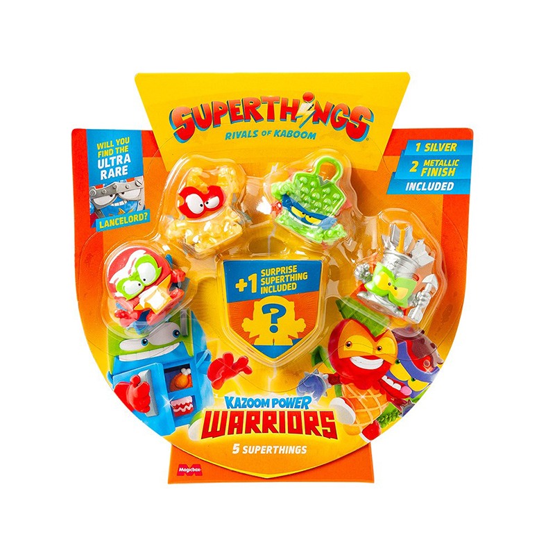 SuperThings Kazoom Power Warriors 5 Pack
