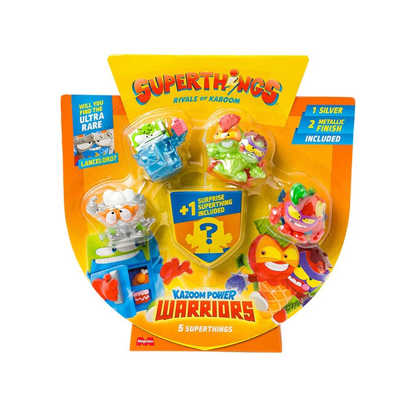 SuperThings Kazoom Power Warriors 5 Pack - Imagen 4