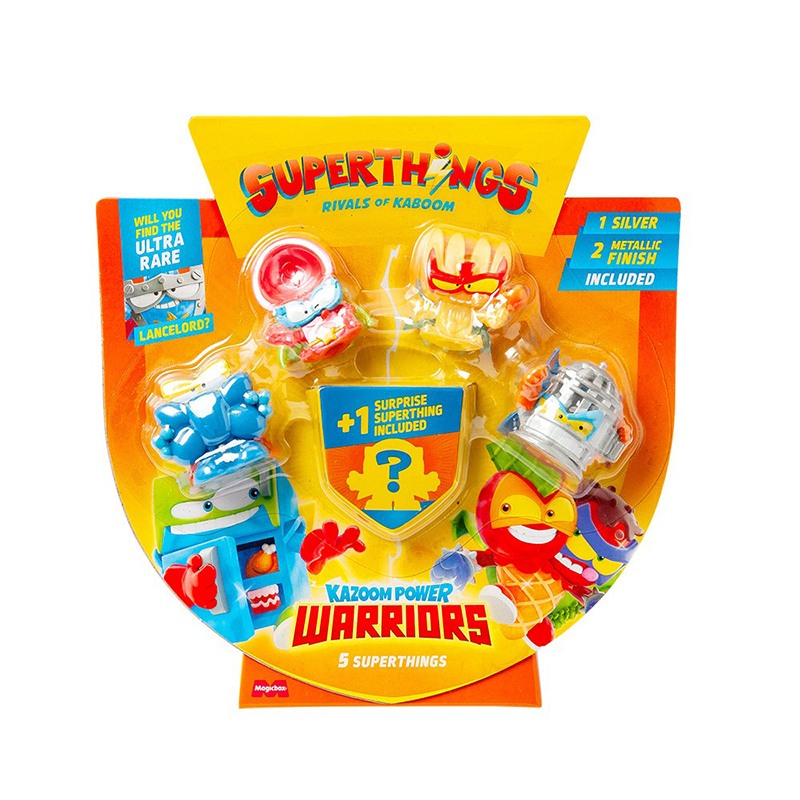SuperThings Kazoom Power Warriors 5 Pack - Imagen 8