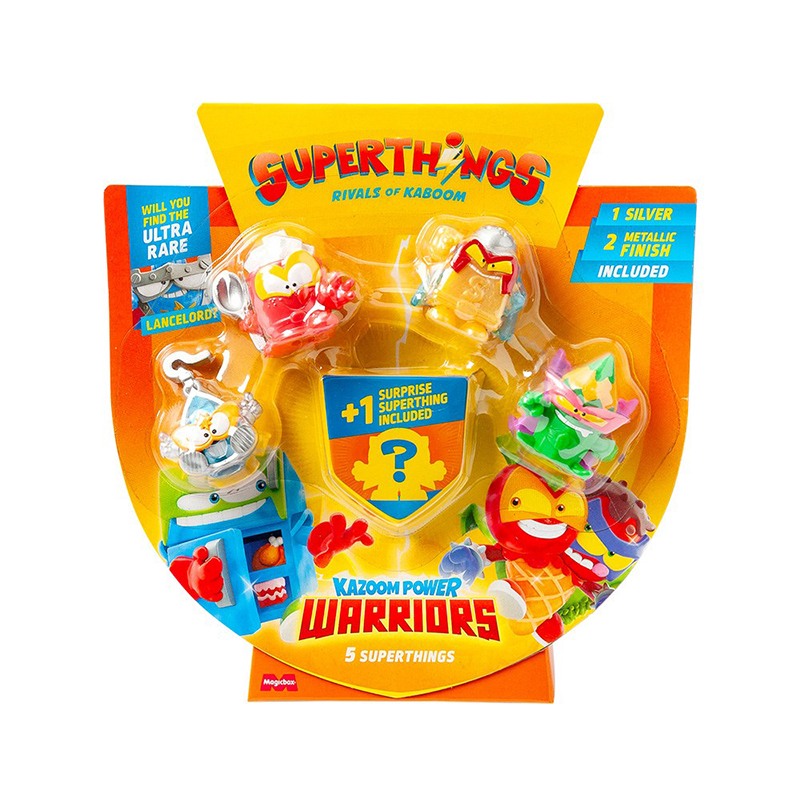 SuperThings Kazoom Power Warriors 5 Pack - Imagen 10